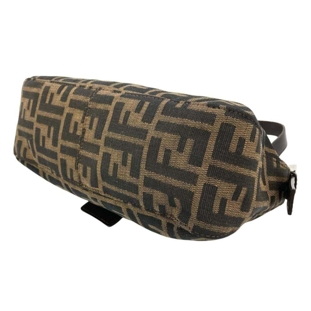 Fendi Zucca Mamma Bucket Shoulder Bag, Canvas, 2321-26725-009, Brown, Silver ... - Picture 4 of 9